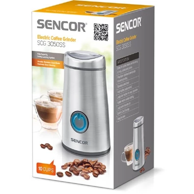 Sencor SCG 3050SS inox kávédaráló