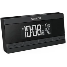 Sencor SDC 7200 2x USB-s digitális ébresztő óra