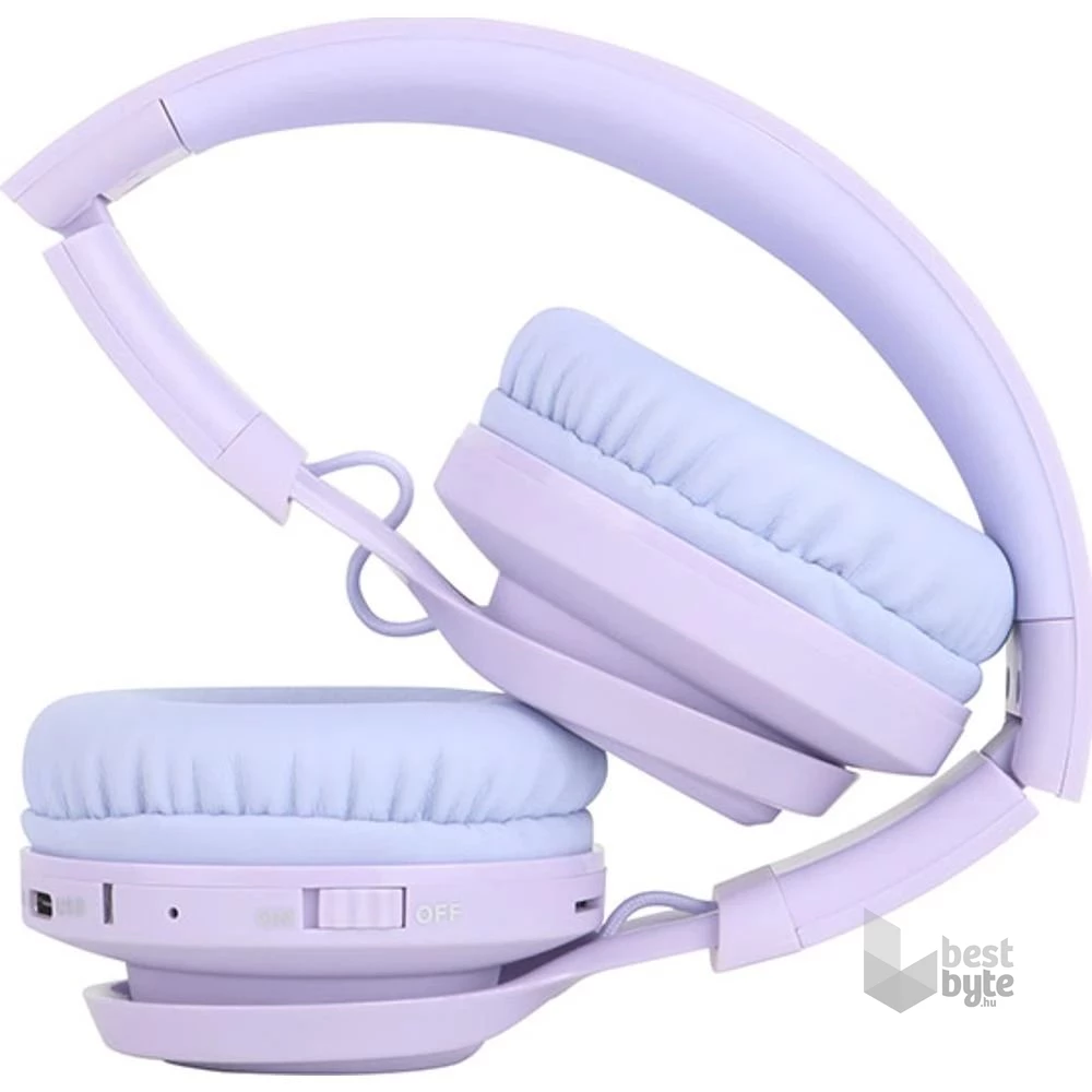 Sencor SEP Frieza Bluetooth lila gyerek fejhallgató