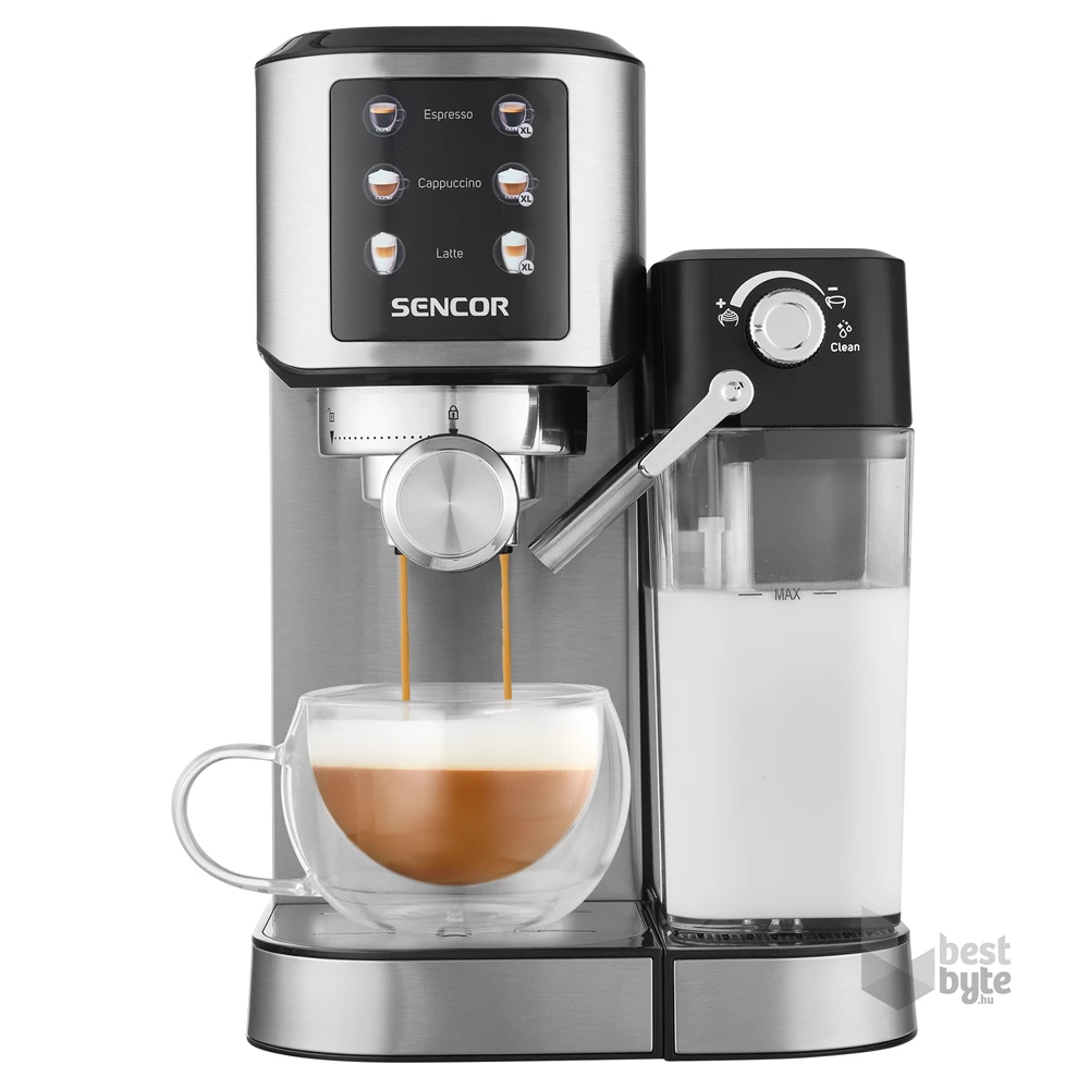 Sencor SES 4910SS félautomata kávéfőző
