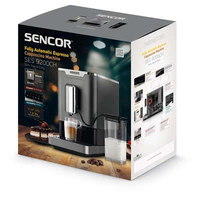 Sencor SES 9200CH szürke automata kávéfőző