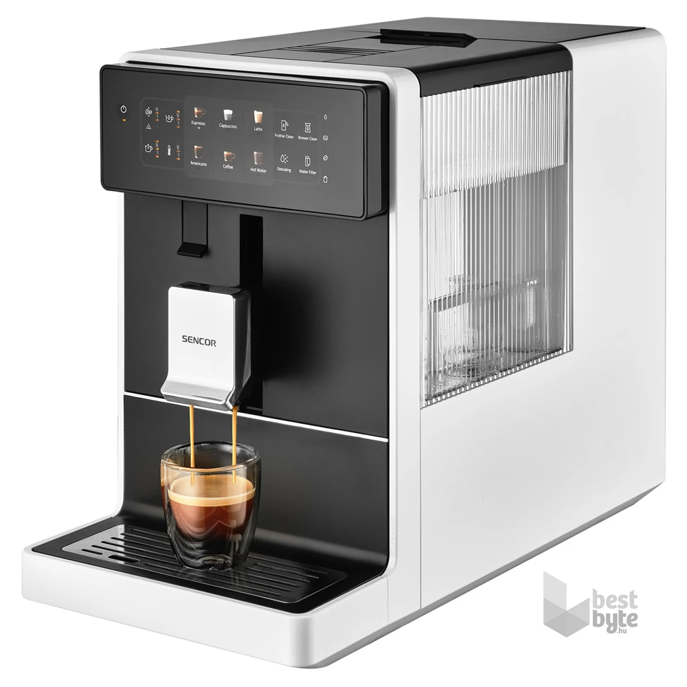 Sencor SES 9301WH fehér automata kávéfőző