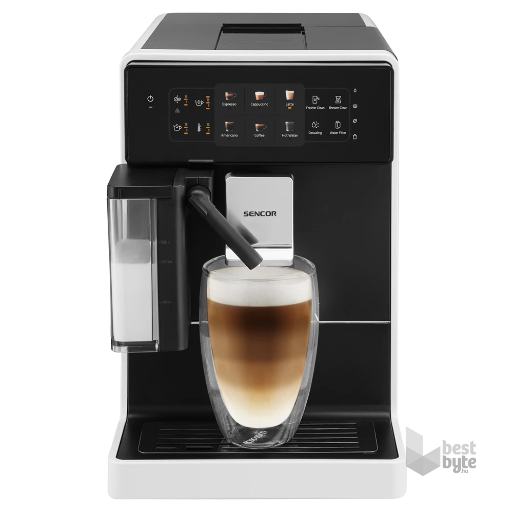 Sencor SES 9301WH fehér automata kávéfőző