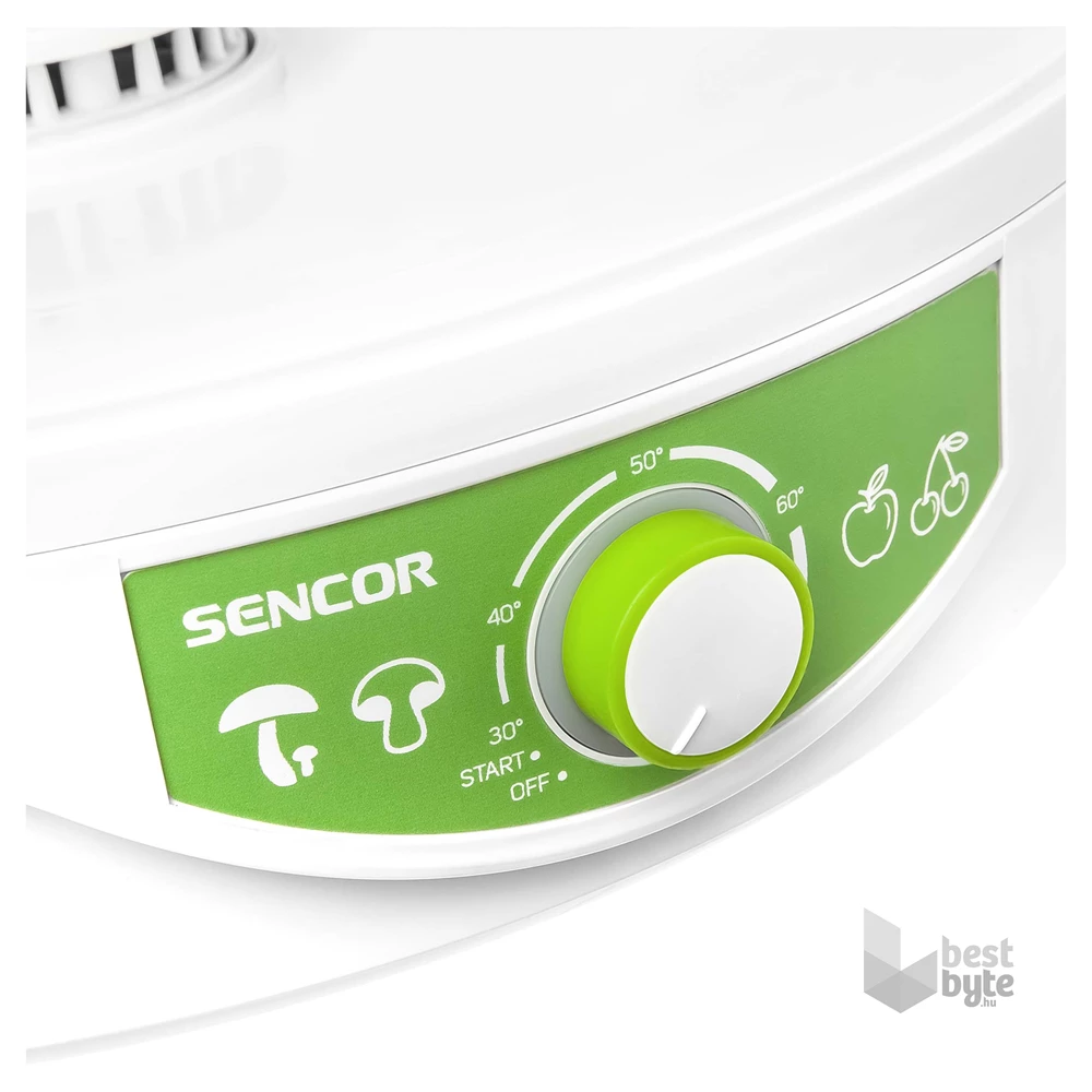 Sencor SFD 2105WH fehér-zöld gyümölcsaszaló