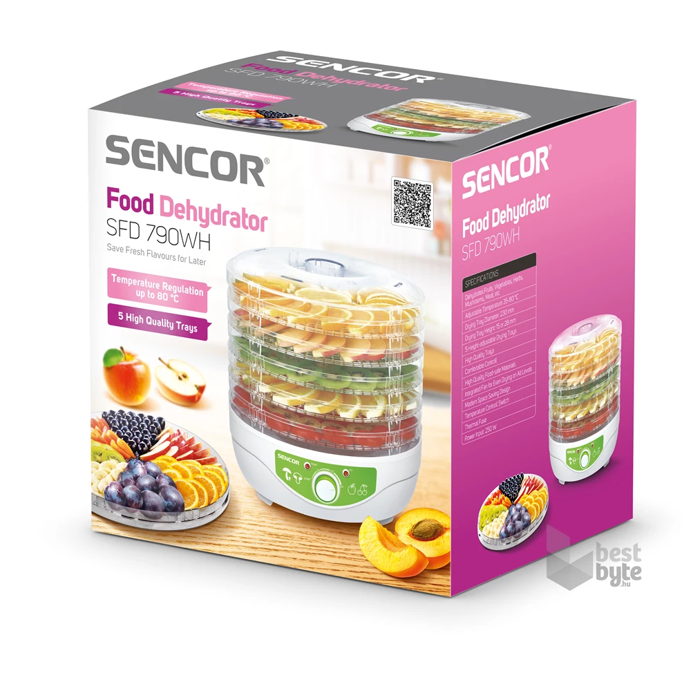 Sencor SFD 790WH gyümölcsaszaló