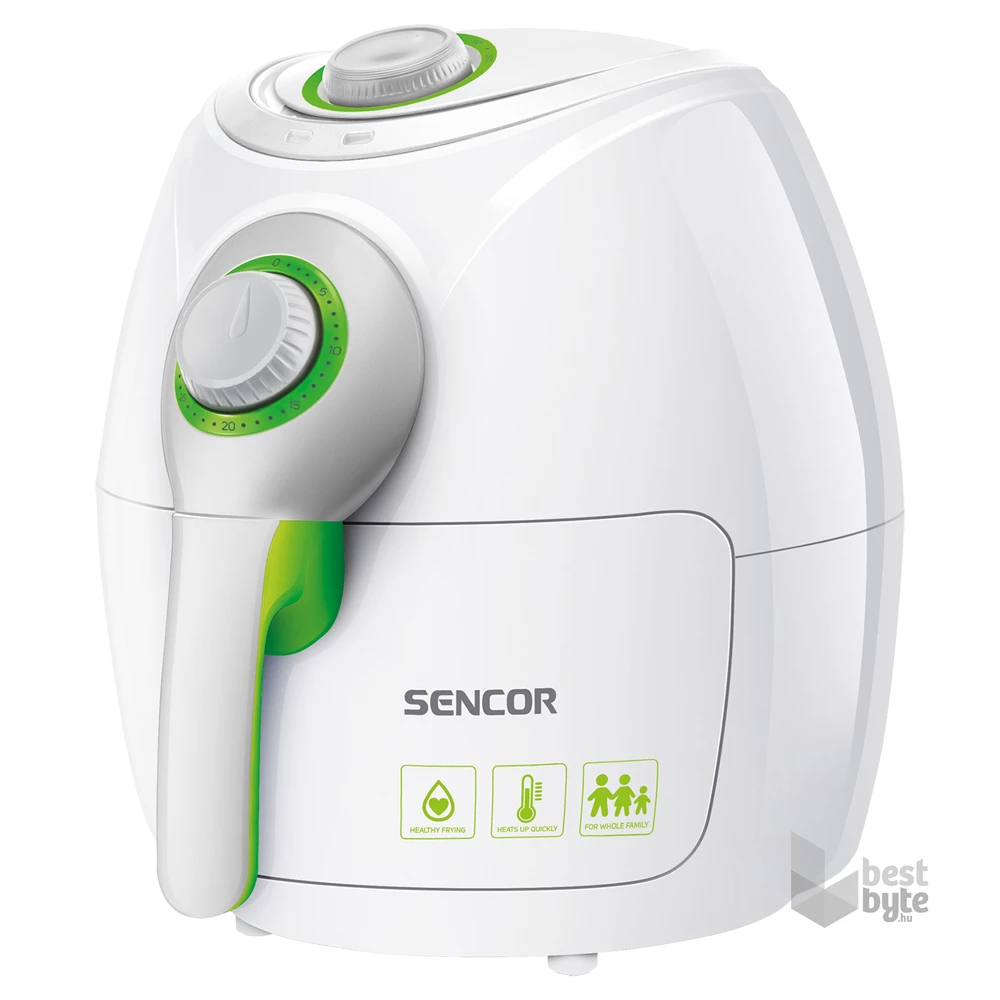 Sencor SFR 3220WH fehér 2,6 L forrólevegős sütő