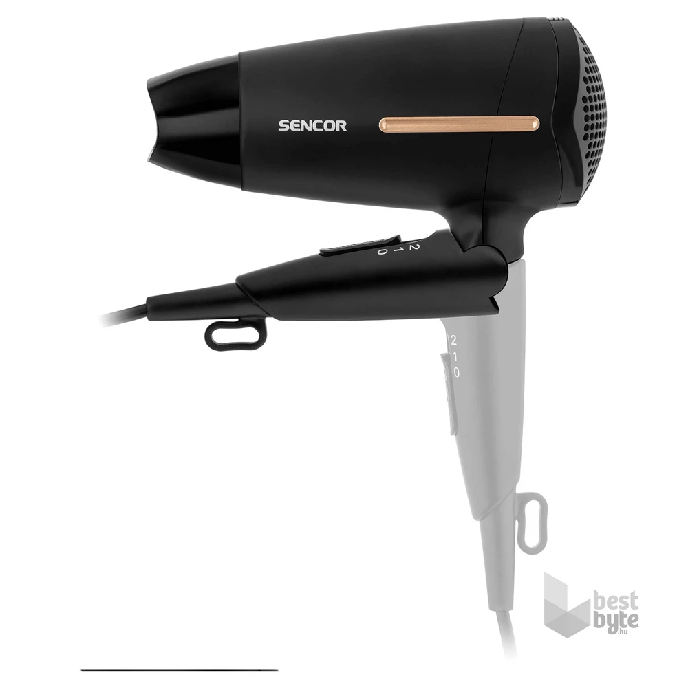 Sencor SHD 0045BK fekete kompakt hajszárító