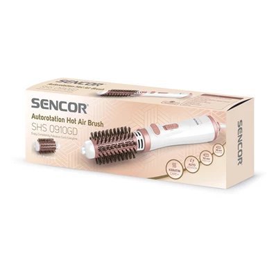 Sencor SHS 0910GD fehér-rózsaarany meleglevegős hajformázó