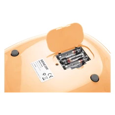 Sencor SKS 33OR pasztellnarancs konyhai mérleg