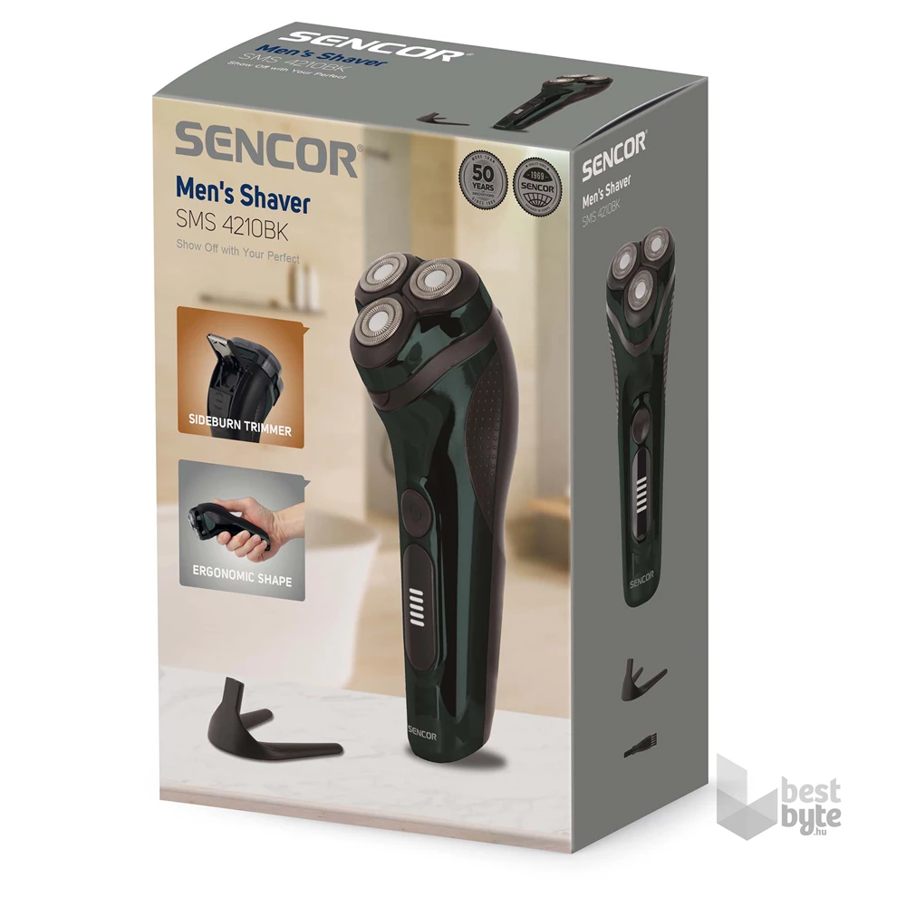 Sencor SMS 4210BK fekete akkumulátoros férfi borotva