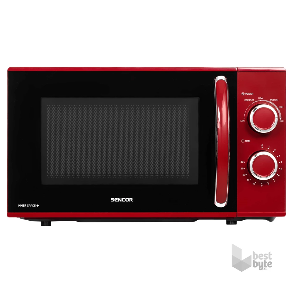 Sencor SMW 1517RD 700W 17L piros mikrohullámú sütő
