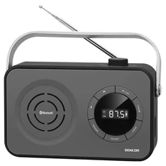 Sencor SRD 3200 B Bluetooth fekete táskarádió