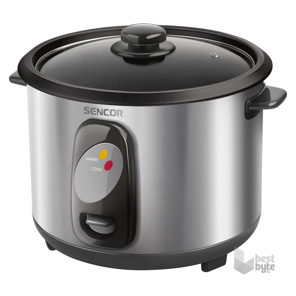 Sencor SRM 1000SS inox-fekete rizsfőző