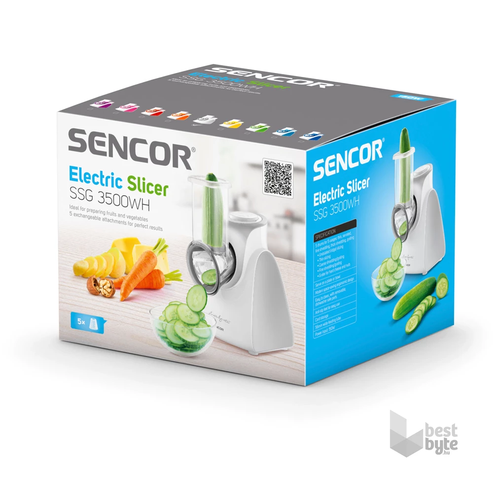 Sencor SSG 3500WH fehér elektromos szeletelő