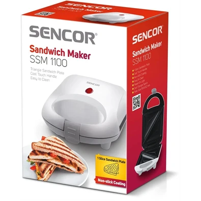 Sencor SSM 1100 fehér szendvicssütő
