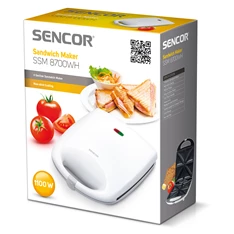 Sencor SSM 8700WH fehér szendvicssütő