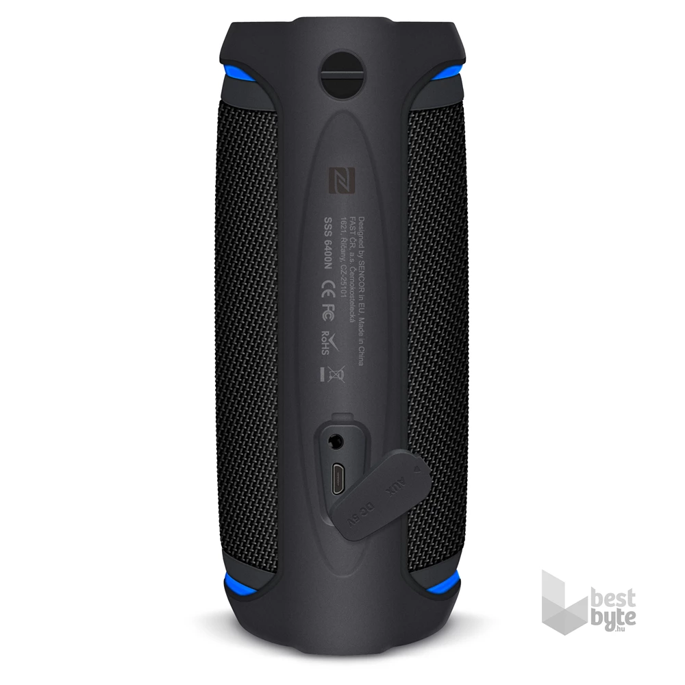Sencor SSS 6400N Sirius hordozható fekete Bluetooth hangszóró