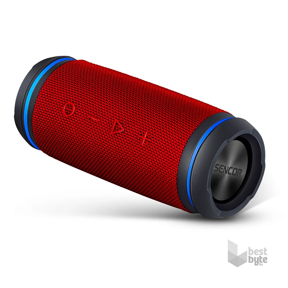 Sencor SSS 6400N Sirius hordozható piros Bluetooth hangszóró