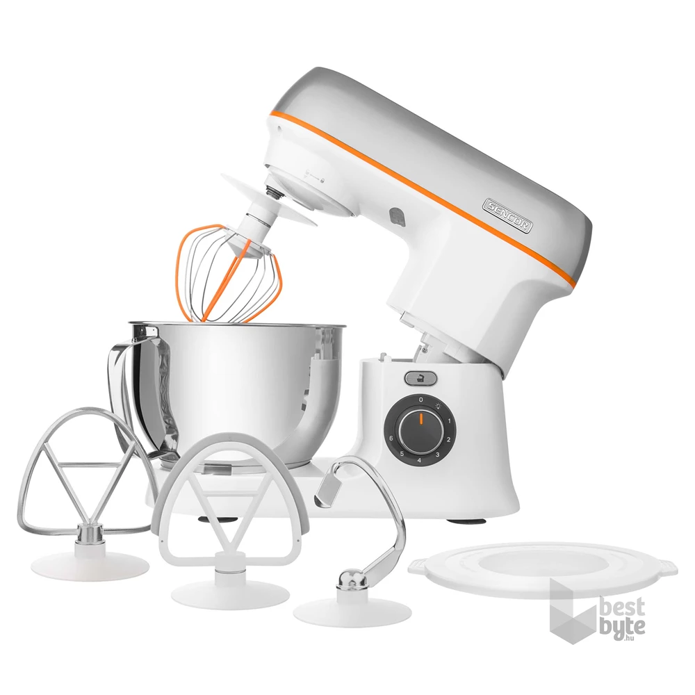 Sencor STM 3730SL-EUE3 1000W, 4L, fehér-ezüst konyhai robotgép