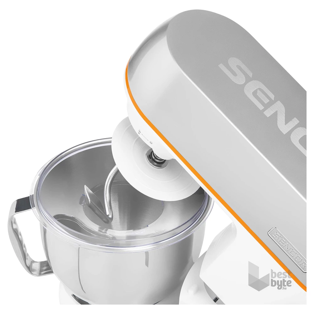 Sencor STM 3730SL-EUE3 1000W, 4L, fehér-ezüst konyhai robotgép