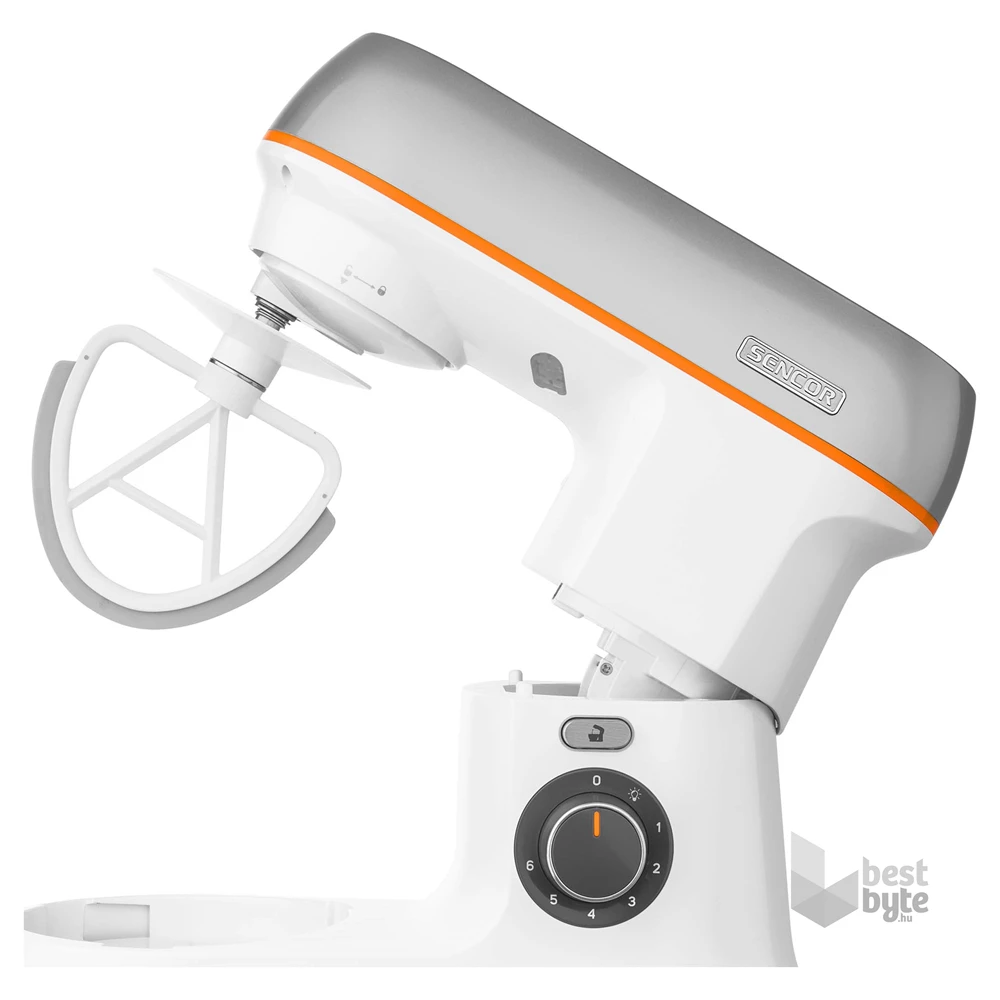 Sencor STM 3730SL-EUE3 1000W, 4L, fehér-ezüst konyhai robotgép