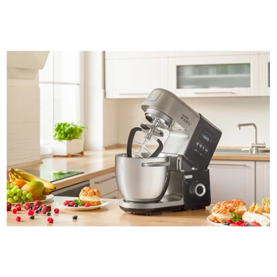 Sencor STM 8970 Paul 3 1800W, 1,5L+6,7L, fekete-ezüst konyhai robotgép