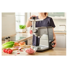 Sencor STM 8970 Paul 3 1800W, 1,5L+6,7L, fekete-ezüst konyhai robotgép