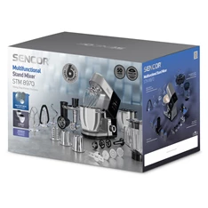 Sencor STM 8970 Paul 3 1800W, 1,5L+6,7L, fekete-ezüst konyhai robotgép