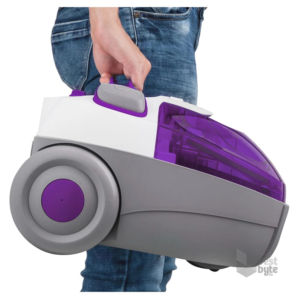 Sencor SVC 512VT-EUE2 lila-szürke porzsák nélküli porszívó