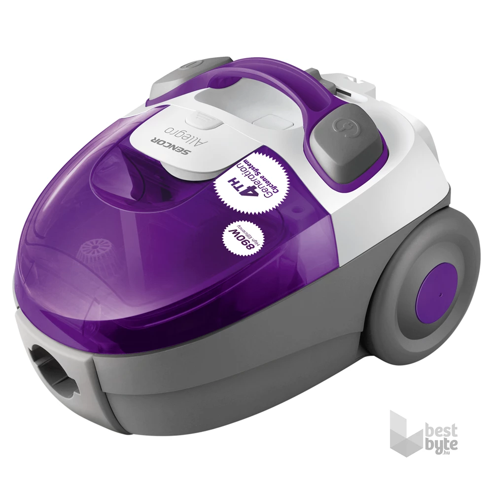 Sencor SVC 512VT-EUE2 lila-szürke porzsák nélküli porszívó