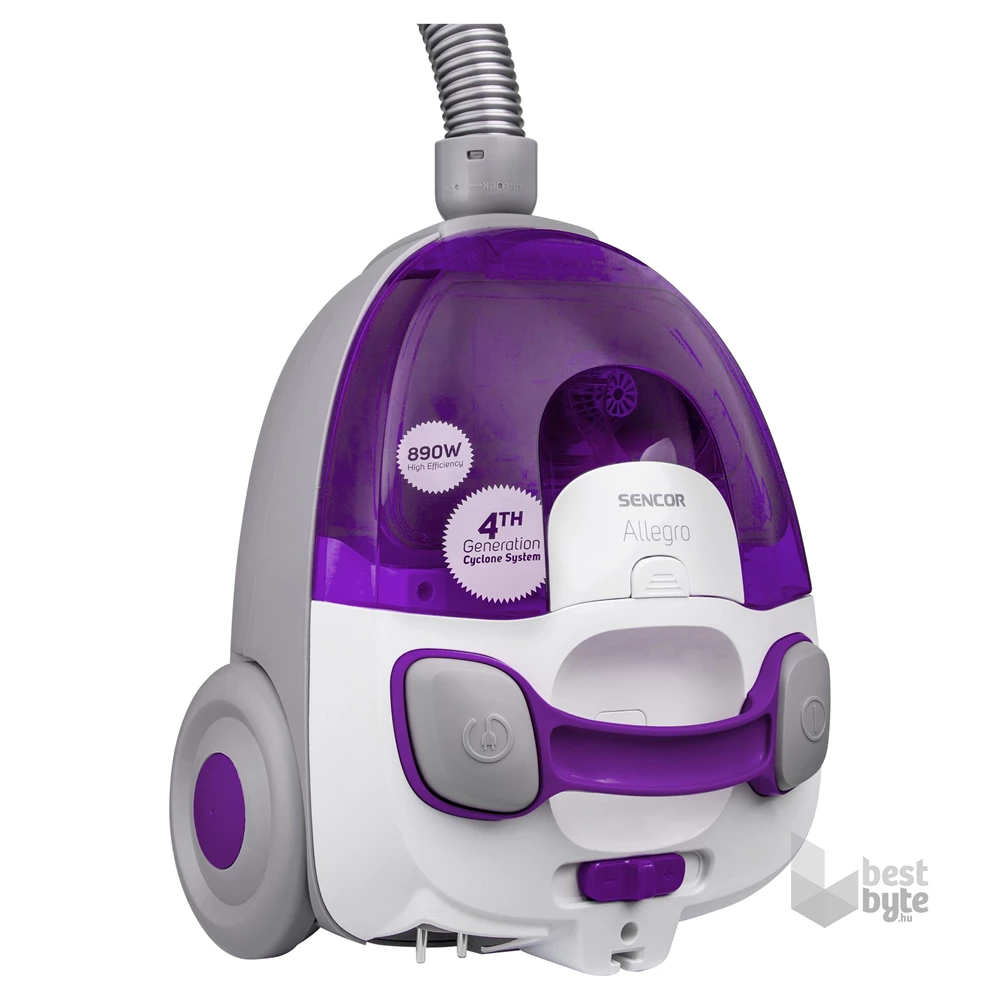Sencor SVC 512VT-EUE2 lila-szürke porzsák nélküli porszívó