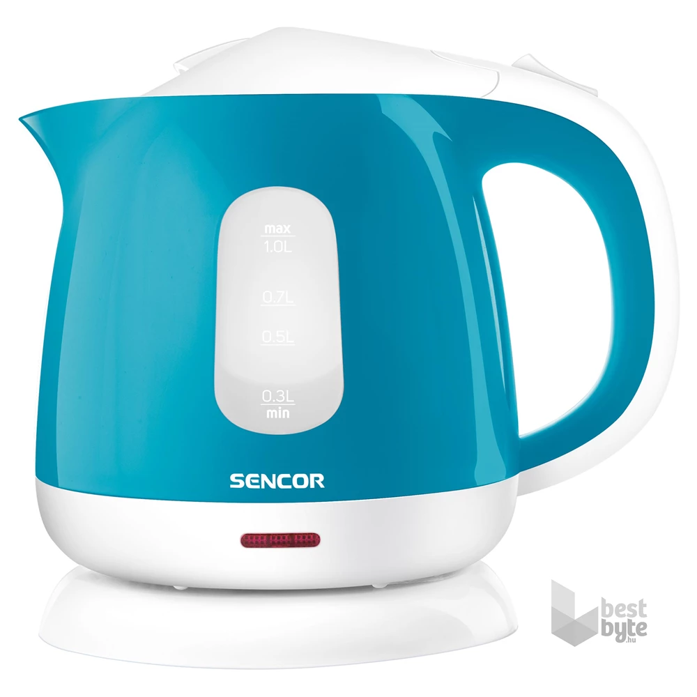 Sencor SWK 1017TQ 1L-es türkizkék-fehér vízforraló