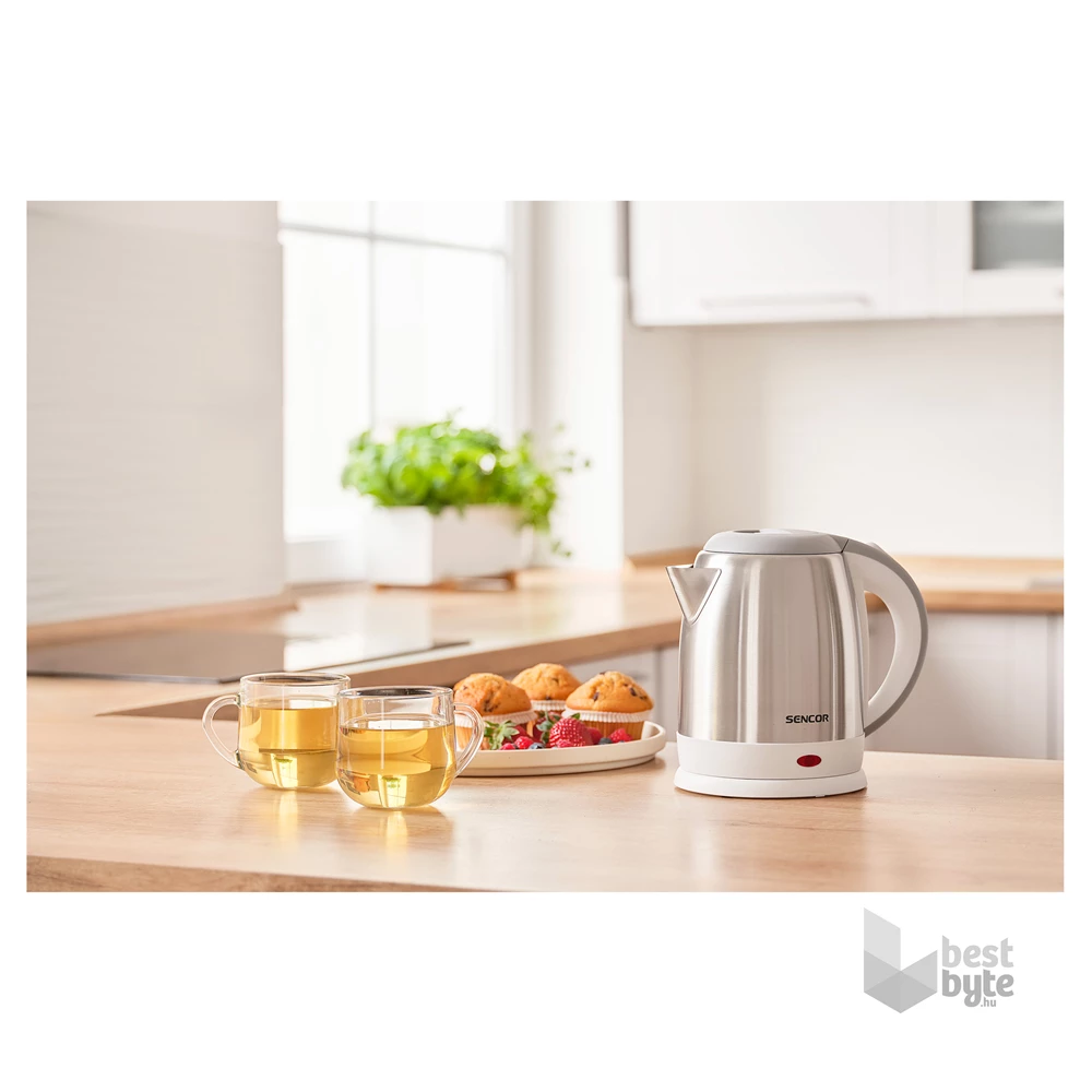 Sencor SWK 1230SS 1,2l inox szürke vízforraló