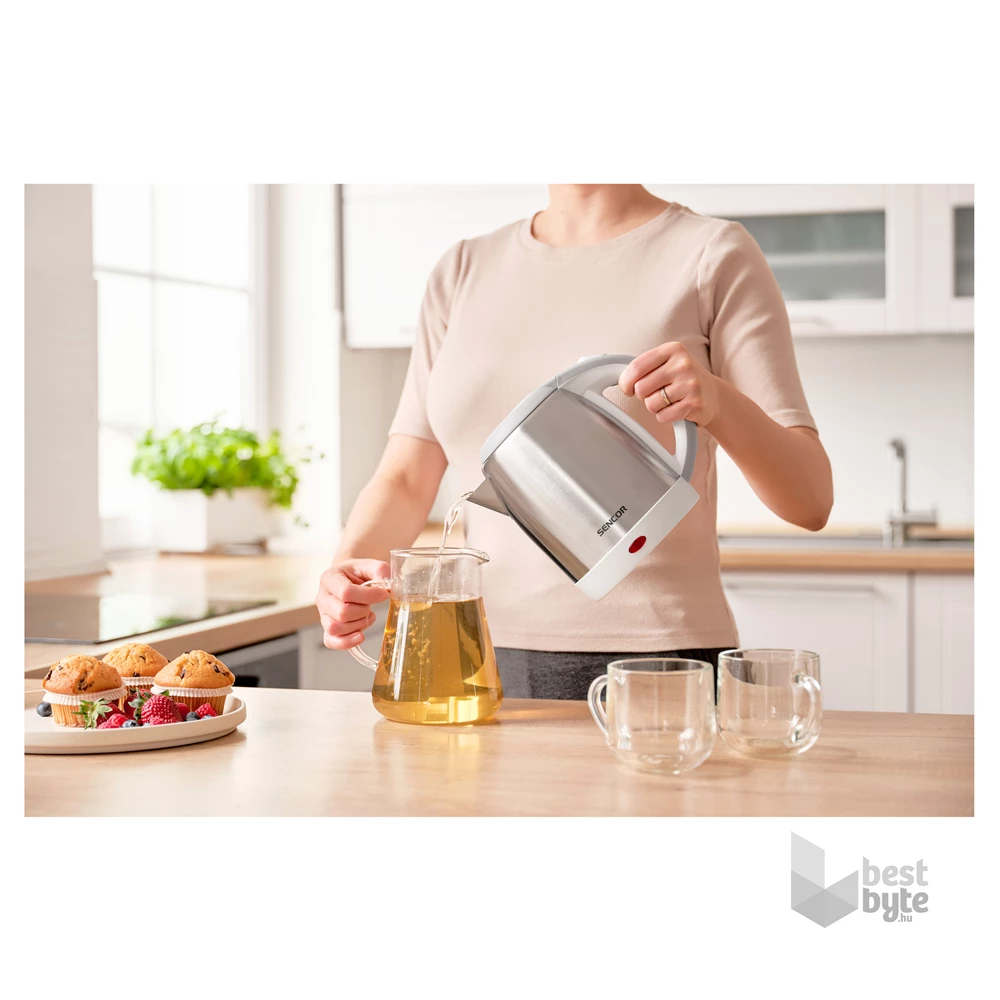 Sencor SWK 1230SS 1,2l inox szürke vízforraló