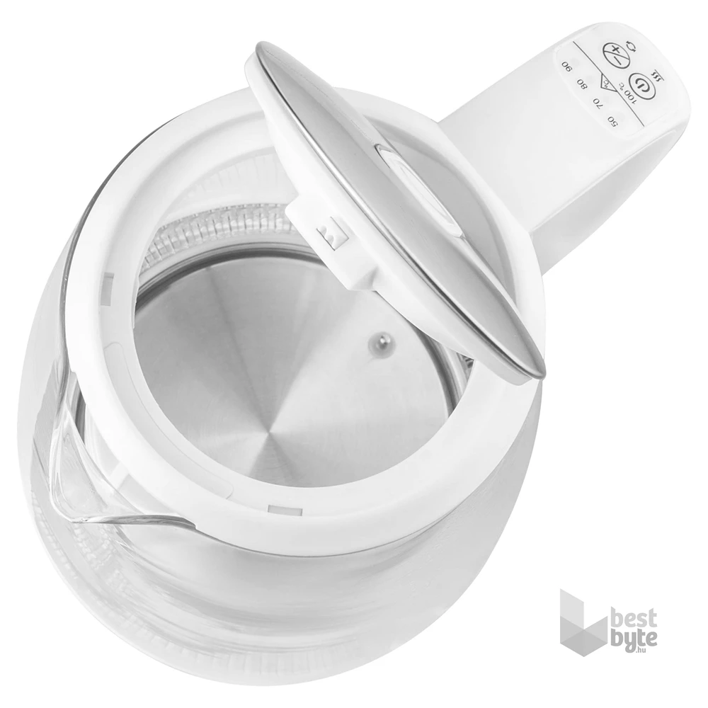 Sencor SWK 2190WH 2L-es fehér-üveg vízforraló