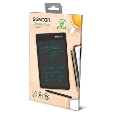 Sencor SXP 030 BK LCD 10" fekete digitális rajztábla