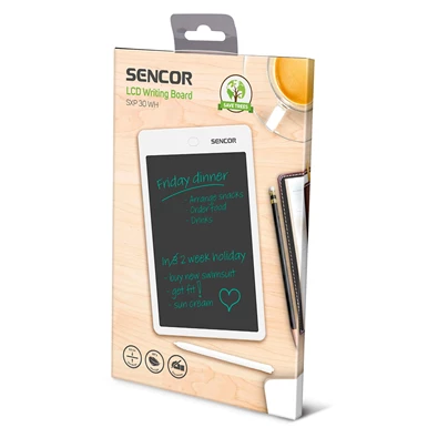 Sencor SXP 030 WH LCD 10" fehér digitális rajztábla