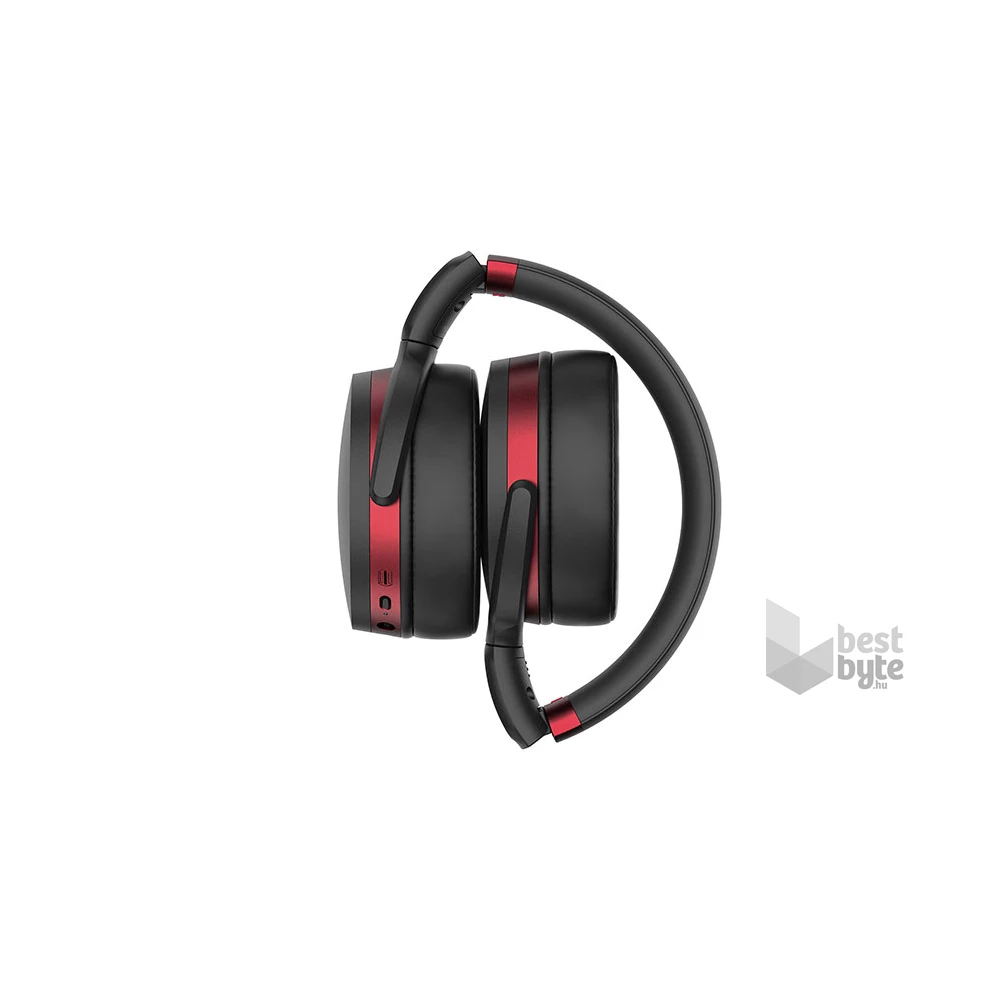 Sennheiser HD 458 BT Bluetooth aktív zajszűrős fekete-bordó fejhallgató
