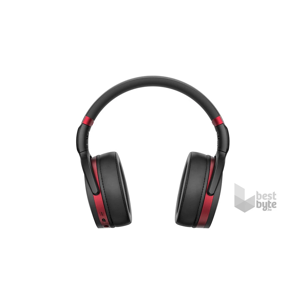 Sennheiser HD 458 BT Bluetooth aktív zajszűrős fekete-bordó fejhallgató