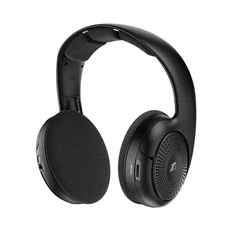 Sennheiser RS 120-W fekete vezeték nélküli TV fejhallgató