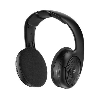 Sennheiser RS 120-W fekete vezeték nélküli TV fejhallgató