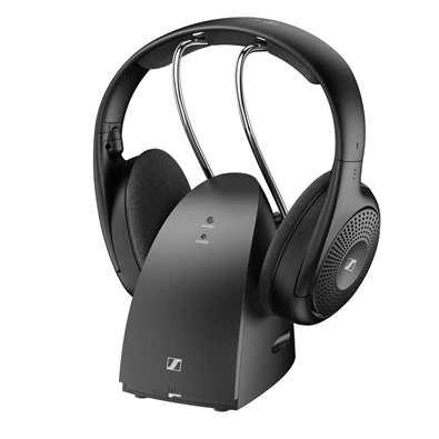 Sennheiser RS 120-W fekete vezeték nélküli TV fejhallgató