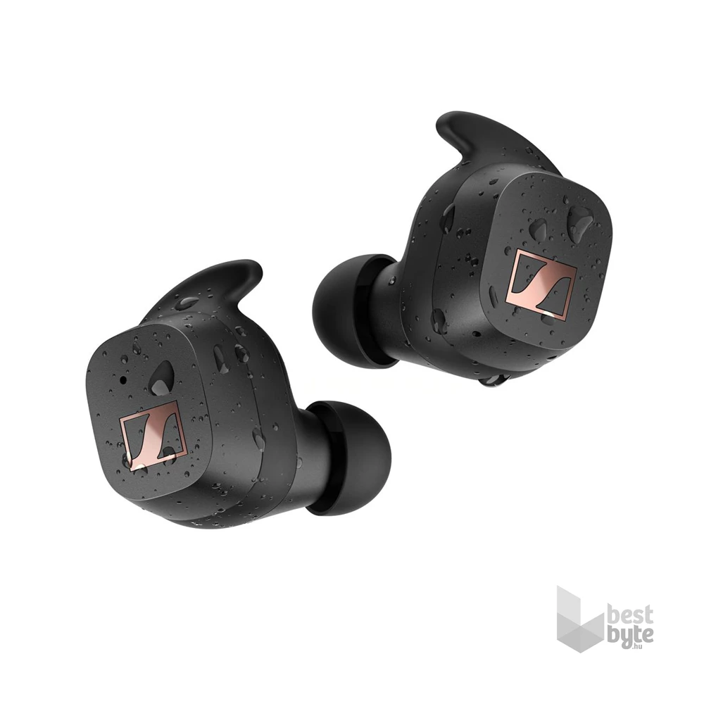 Sennheiser Sport True Wireless Bluetooth fekete sport fülhallgató