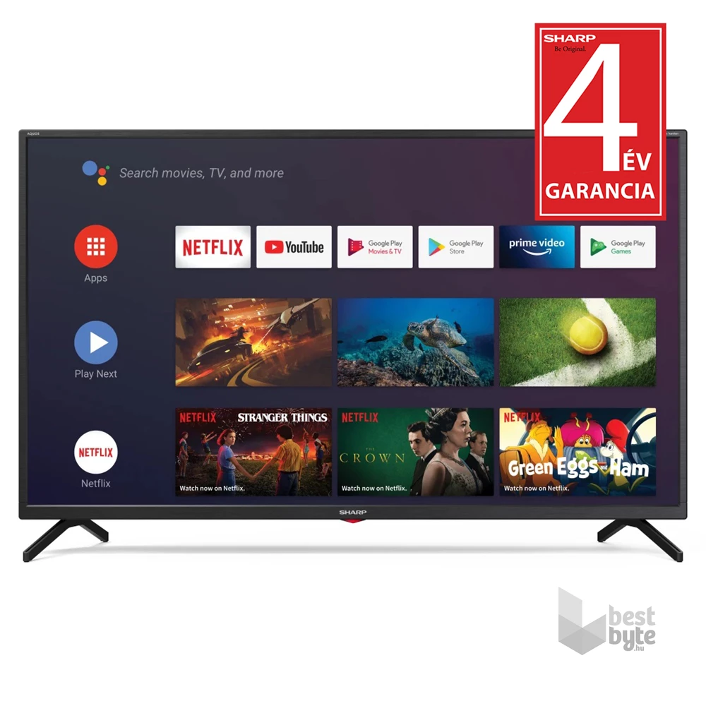 Sharp 40" 40BN3EA 4K UHD Android Smart LED TV