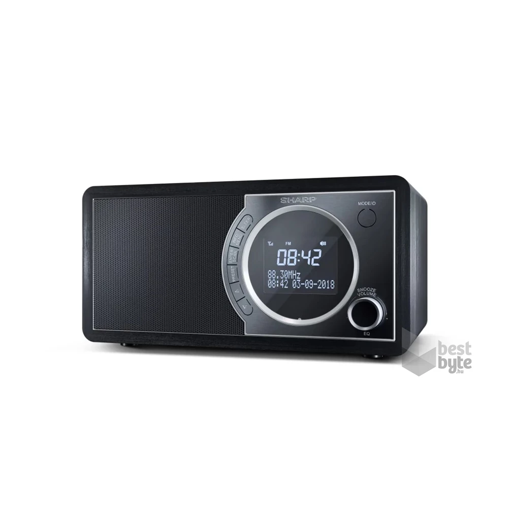Sharp DR-450BK DAB+/RDS FM fekete rádió