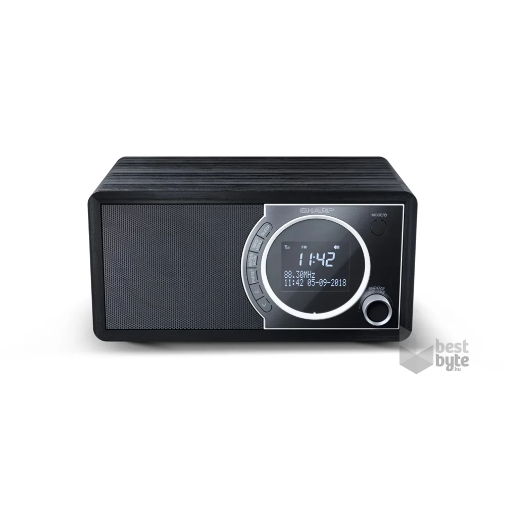 Sharp DR-450BK DAB+/RDS FM fekete rádió