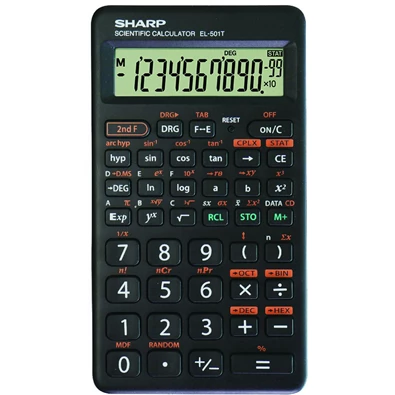 Sharp EL-501TBWH 146 funkciós tudományos számológép