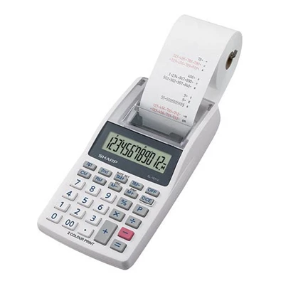 Sharp EL1611V szalagos számológép