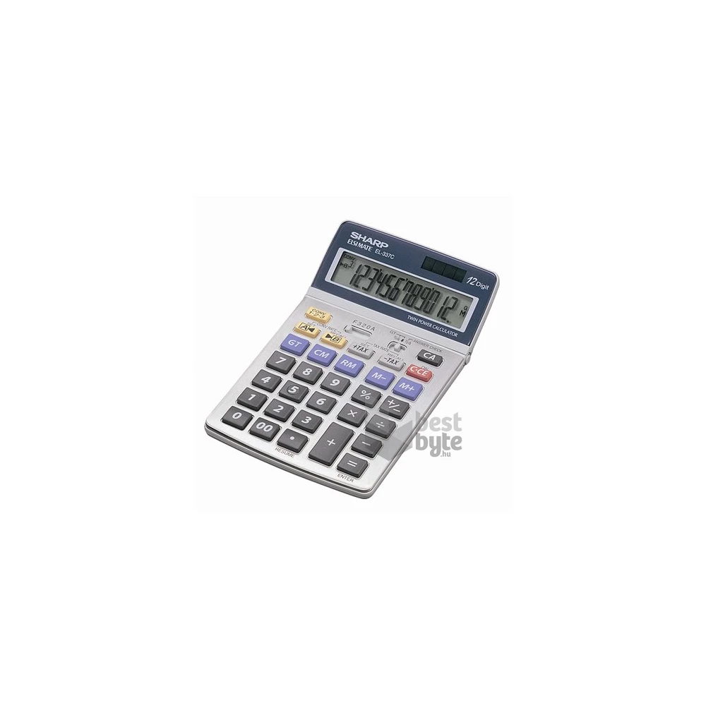 Sharp EL2125C irodai asztali számológép
