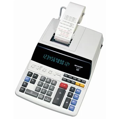 Sharp EL2607V szalagos számológép